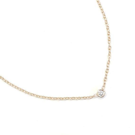 Diamond Dot Necklace