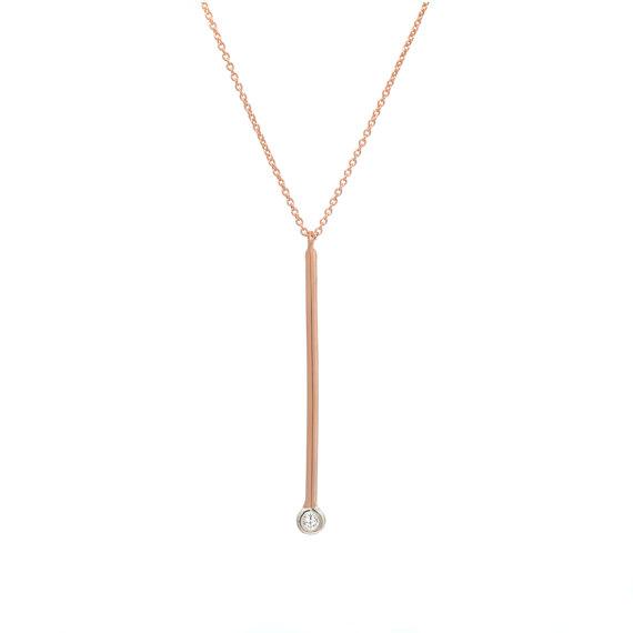 diamond drop necklace