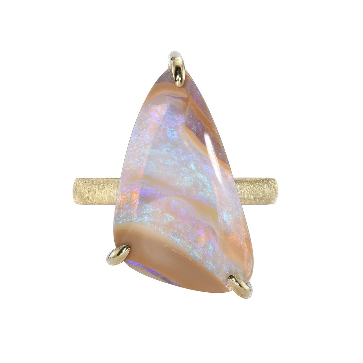 ring Passage of Time Australian Opal Ring