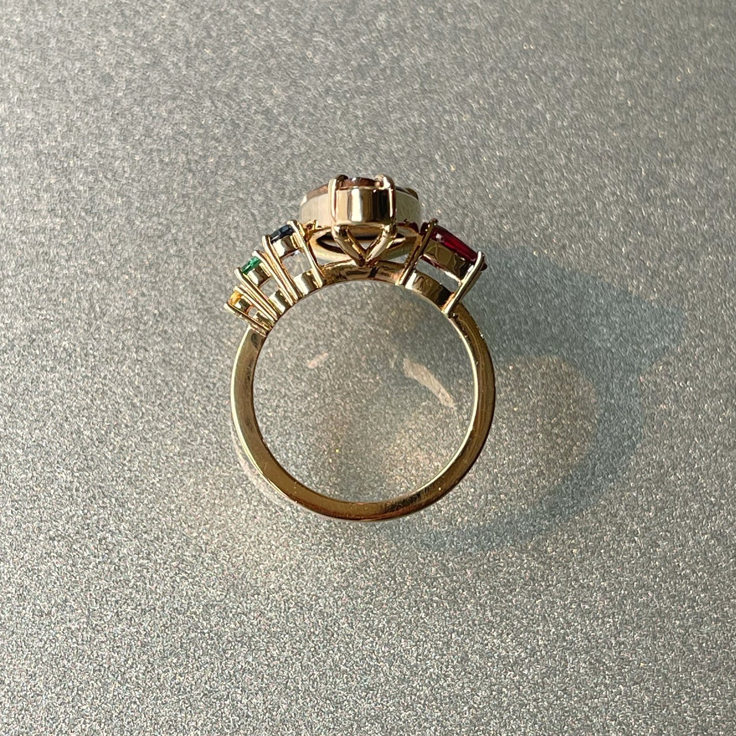 Profile view of ring by NIXIN Jewelry