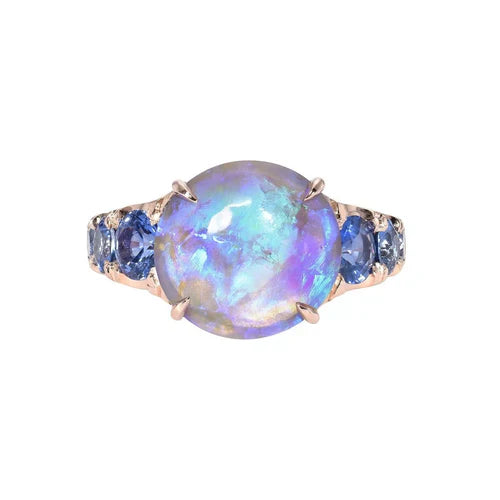 Black Opal ring