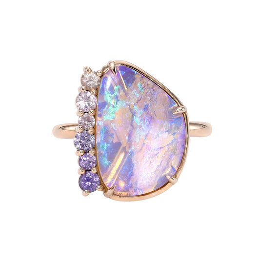 Hushed Wonder Australian Opal Ring