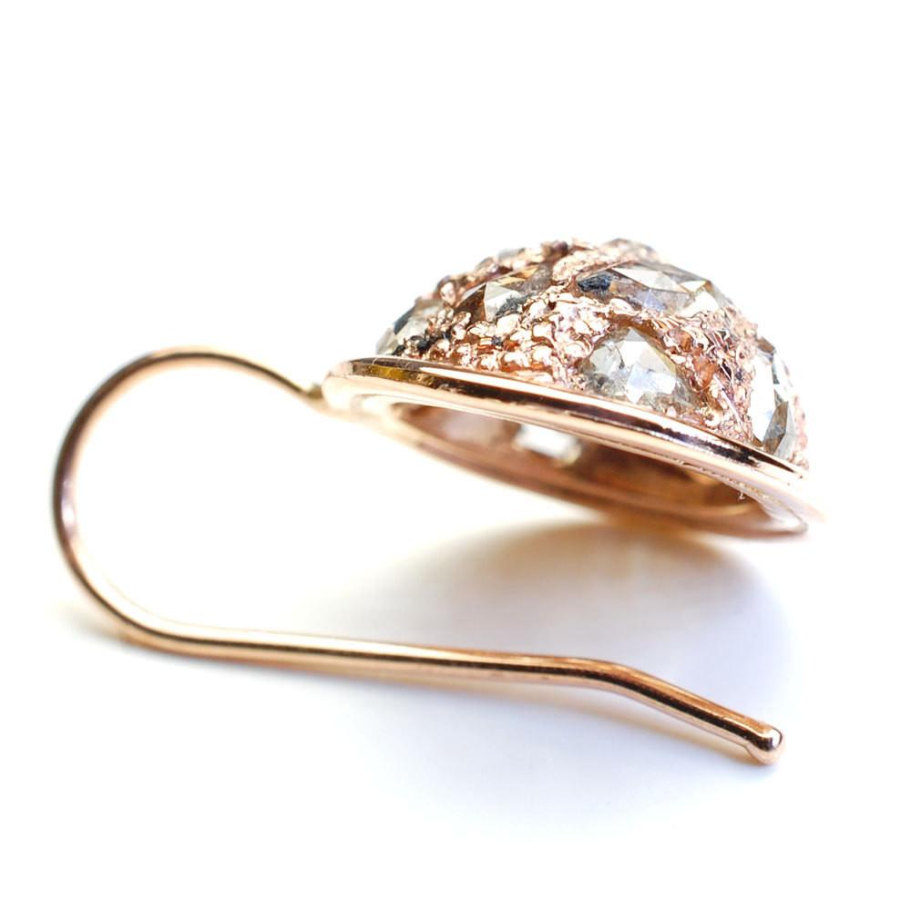 Diamond Earrings Rose Gold