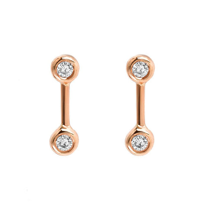 diamond cartilage earrings
