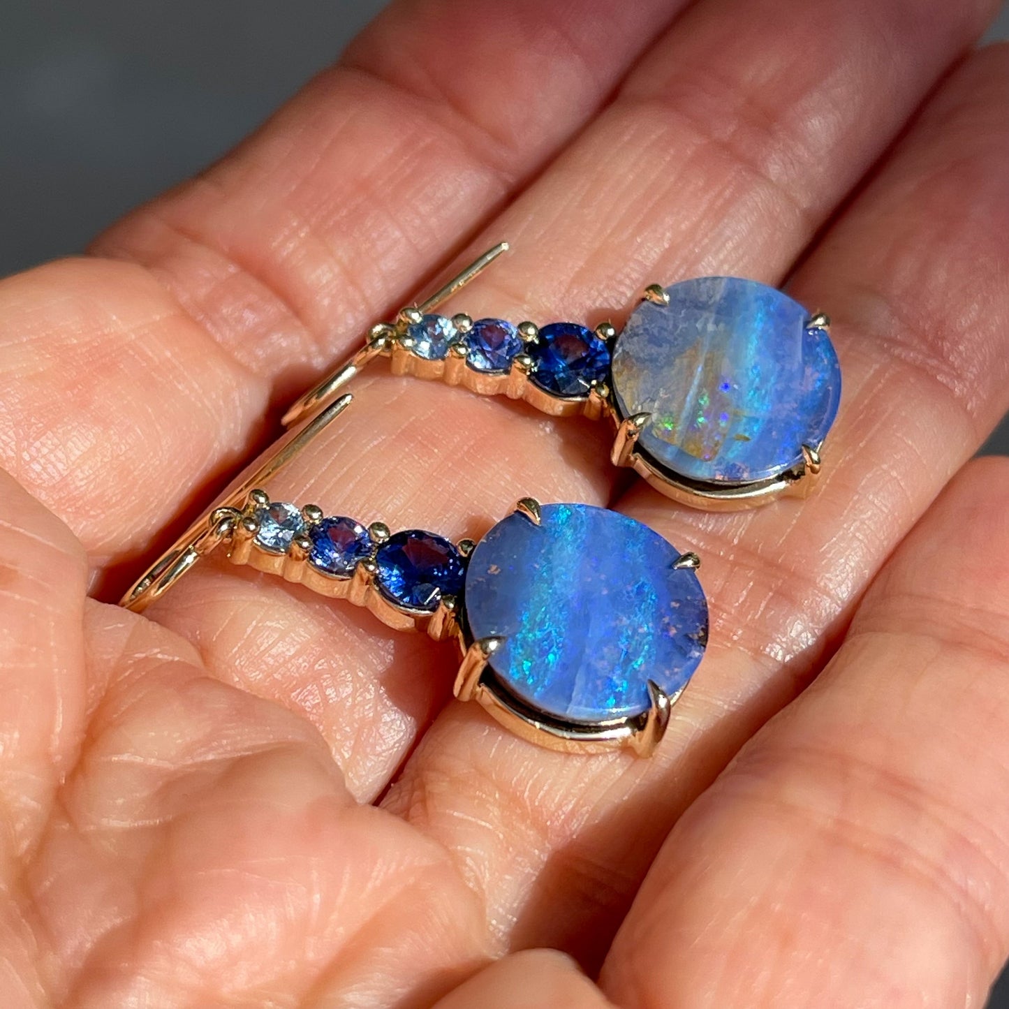 earrings Oceana Australian Opal Earrings