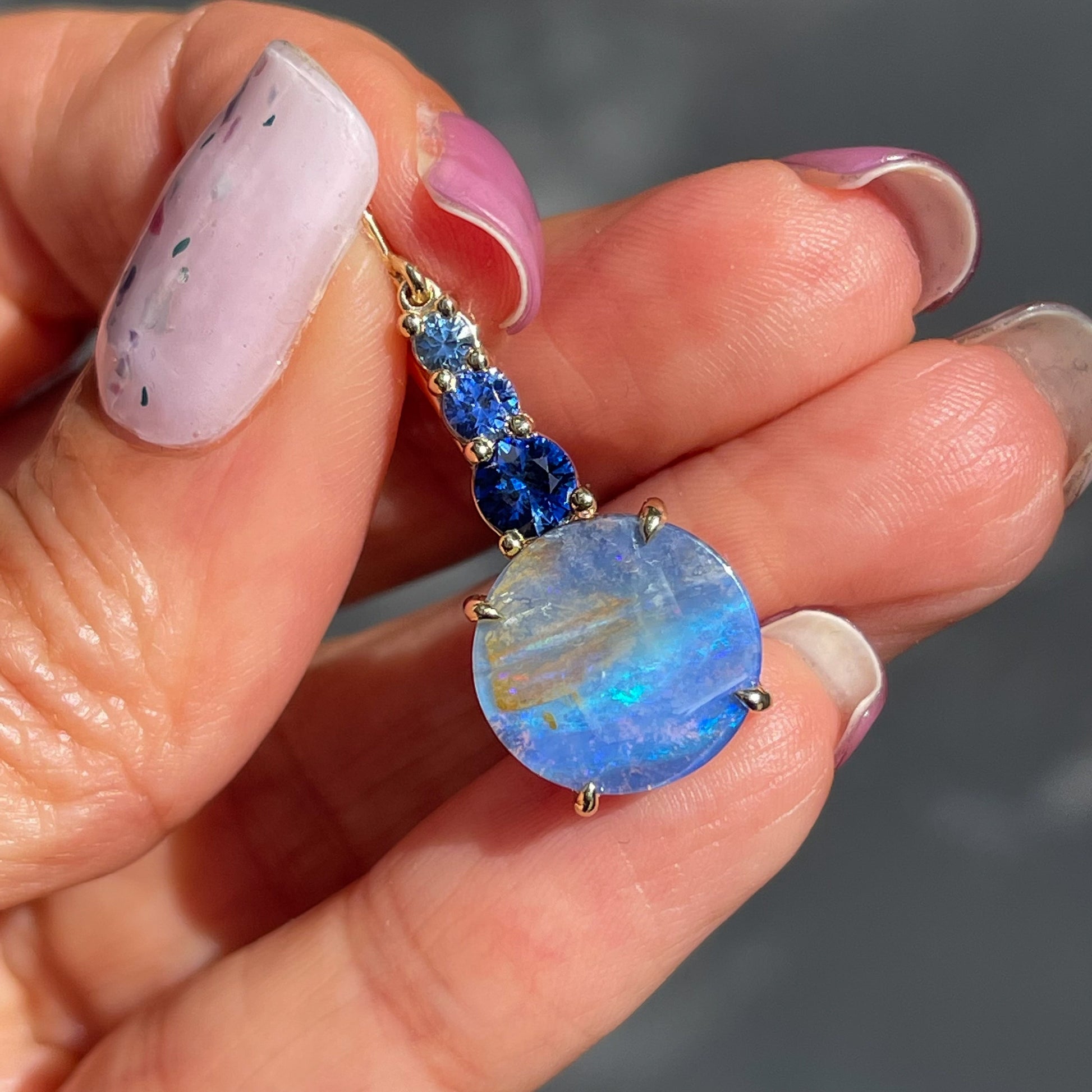 earrings Oceana Australian Opal Earrings