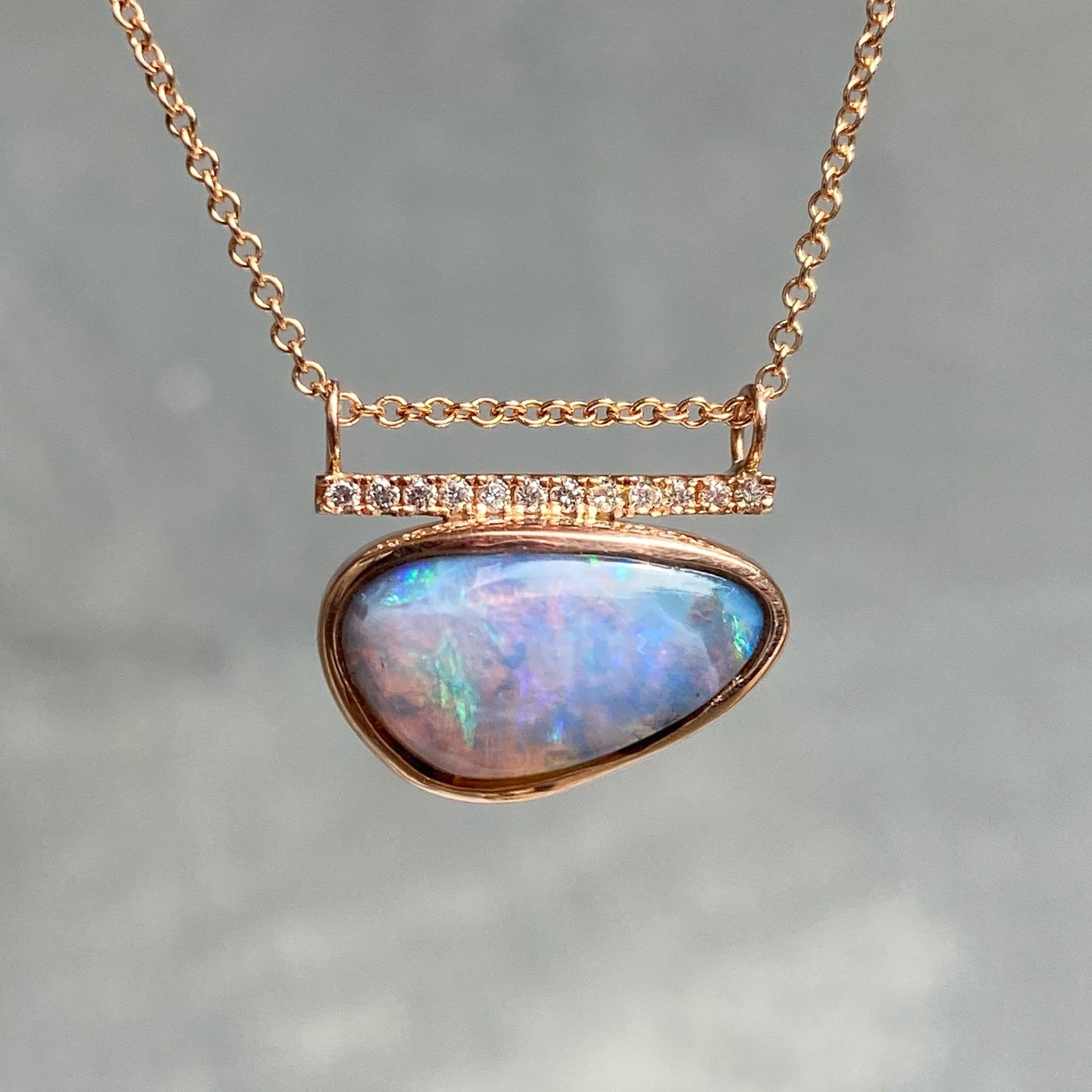 Opal Pendant by NIXIN Jewelry