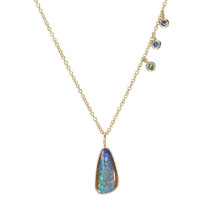 necklace Intuition Blue Opal Necklace