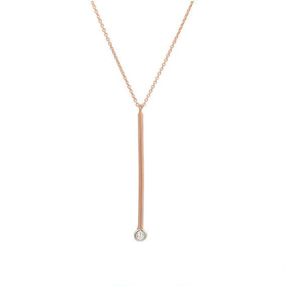 diamond drop necklace
